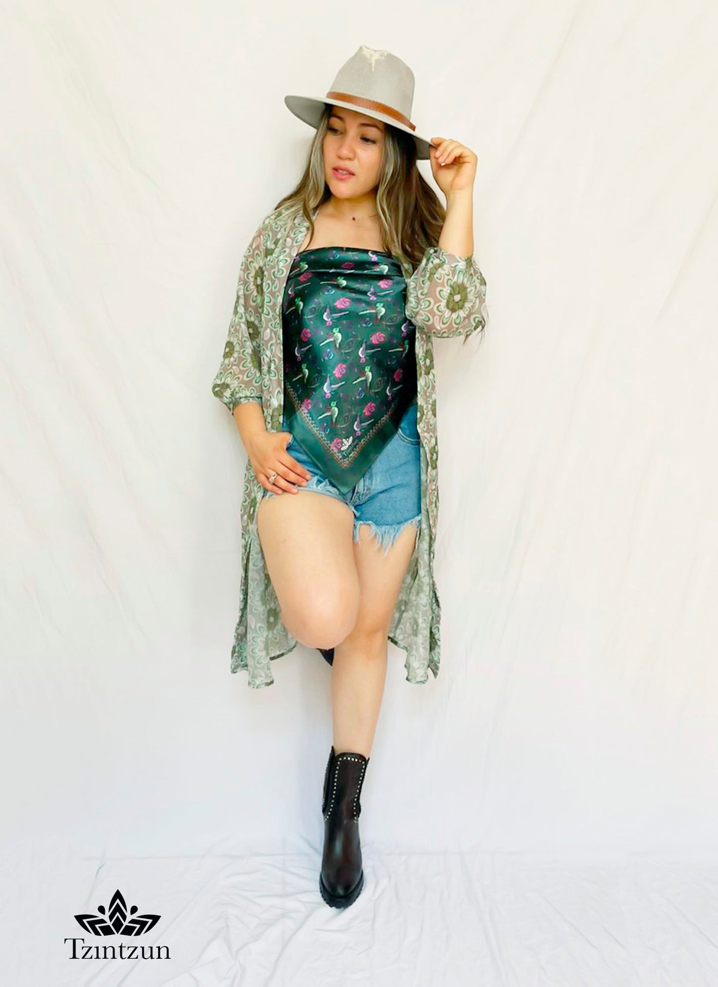 Kimono Dalia Verdecito