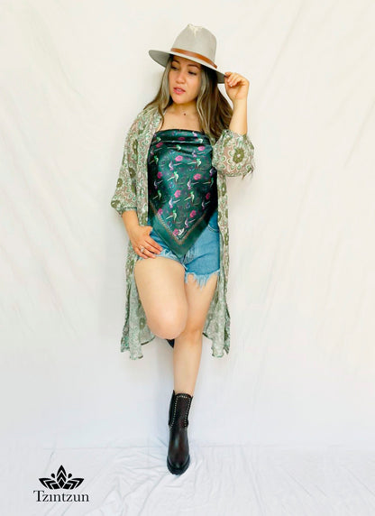 Kimono Dalia Verdecito