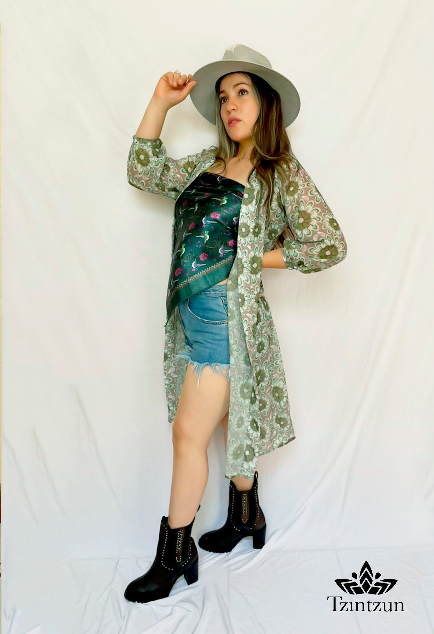 Kimono Dalia Verdecito