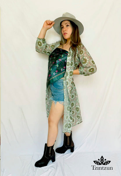 Kimono Dalia Verdecito